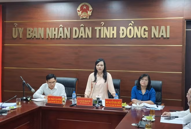 Đoàn công tác của Bộ trưởng làm việc với UBND tỉnh Đồng Nai