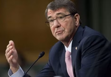 Bộ trưởng Quốc phòng Mỹ Ashton Carter.