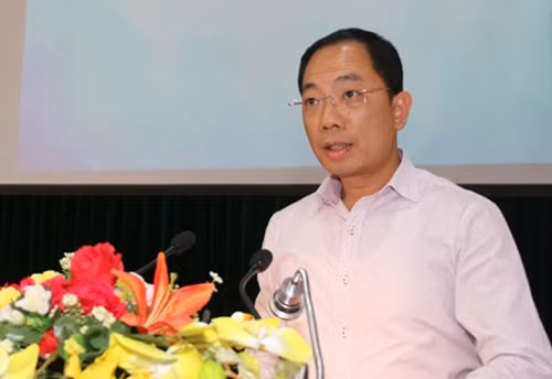 Ông Cao Hoài Dương, Tổng giám đốc PV OIL phát biểu tại buổi Lễ.
