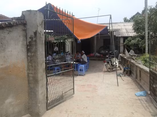 Hiện trường nơi xảy ra vụ thảm án đau lòng.