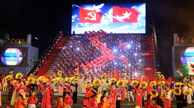 Một cảnh trong chương trình.