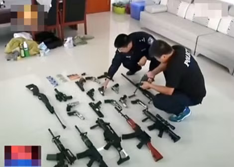 Một số tang vật của vụ án bị thu giữ.