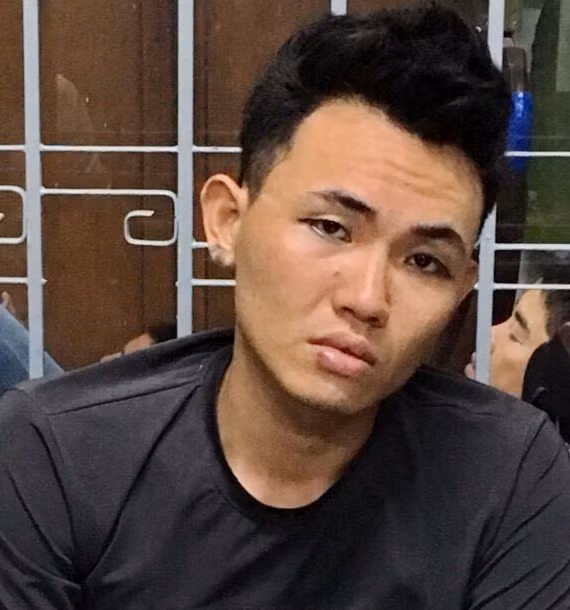 Hai đối tượng Võ Văn Cường và Nguyễn Viết Hoàng sau khi bị bắt giữ