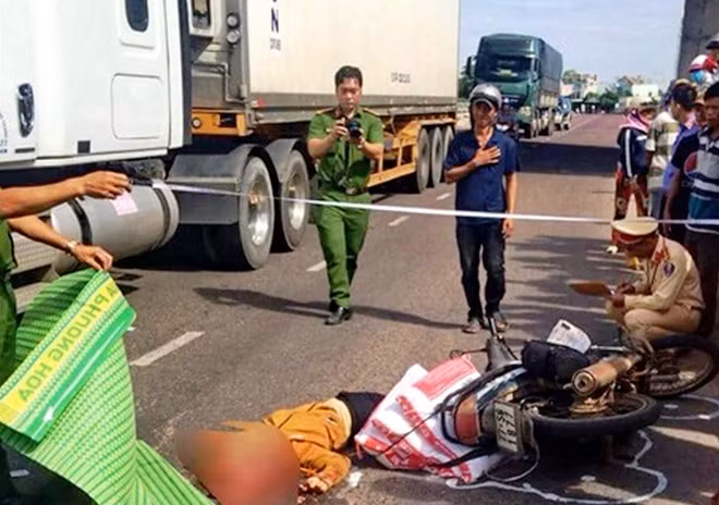 Hiện trường vụ tai nạn