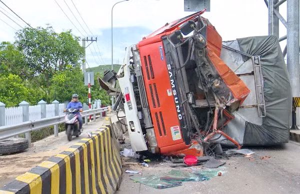 Hiện trường vụ tai nạn