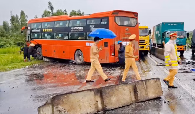 Hiện trường vụ tai nạn