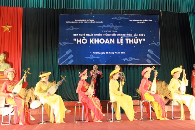 Một tiết mục tại đêm diễn.