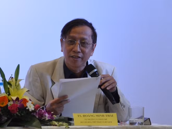 Vụ trưởng Vụ pháp chế, TS Hoàng Minh Thái