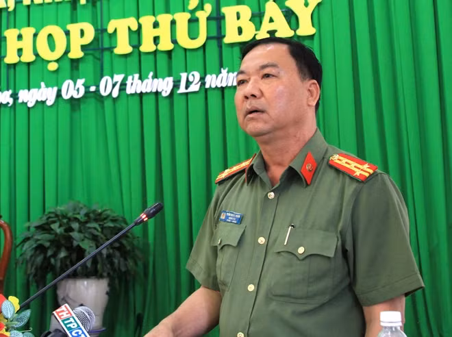 Đại tá Trần Ngọc Hạnh – Giám đốc Công an TP Cần Thơ.