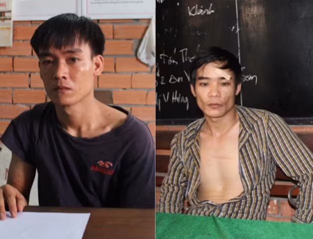 Thành và Hưng tại cơ quan điều tra. Thành và Hưng tại cơ quan điều tra.