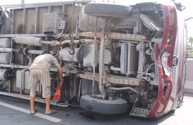 Hiện trường vụ tai nạn. Hiện trường vụ tai nạn.