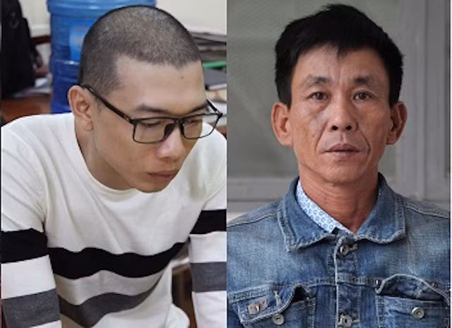 Nhóm người cho vay tiền lãi suất cao, gồm: Thiêm, Hưng, Tuấn Anh và Cuông.