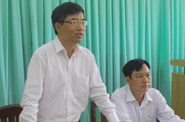 Ông Nguyễn Mạnh Thắng, Phó Tổng cục trưởng Tổng cục đường bộ.