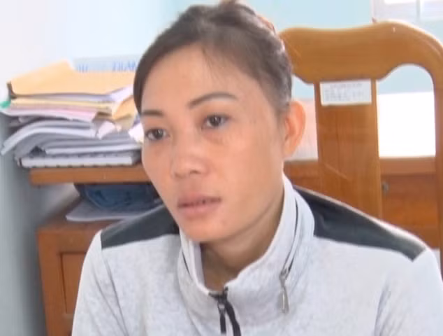 Kiều tại cơ quan điều tra.