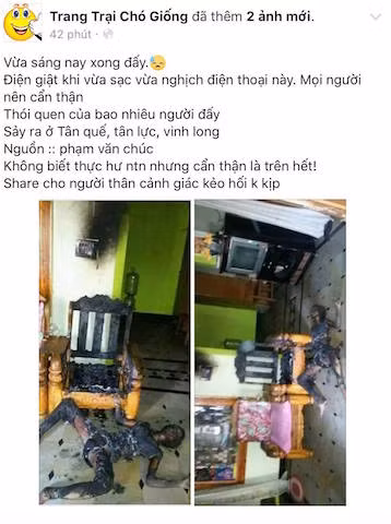 Facebook đăng tin đồn nhảm. Facebook đăng tin đồn nhảm.