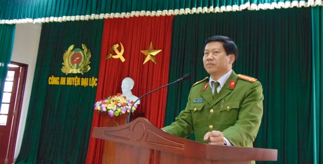 Trung tá Lê Nho Tâm cho biết trong năm 2016, lực lượng Công an huyện Đại Lộc đã nỗ lực trong công tác, hoàn thành tốt các nhiệm vụ được giao, tỷ lệ phá án đạt 88%.