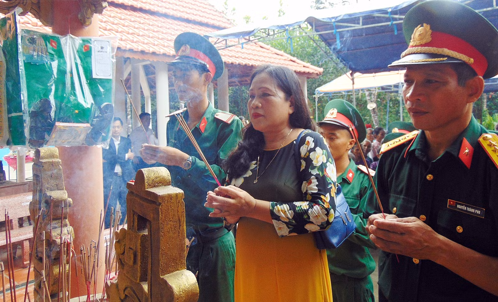 Khánh thành Khu tưởng niệm liệt sĩ Trại Tiệp