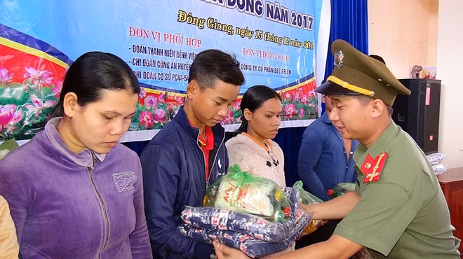 Nhiều hoạt động ý nghĩa đã được tuổi trẻ CAND triển khai tại xã Ba, huyện Đông Giang.