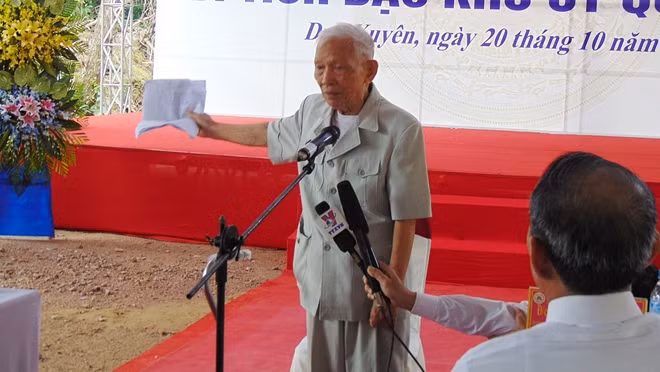 Ông Trần Thận ôn lại truyền thống cách mạng hào hùng của Đặc khu ủy Quảng Đà.