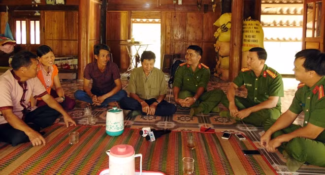 Lực lượng Công an Quảng Nam luôn gắn bó với nhân dân, bám sát địa bàn cơ sở.