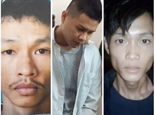 Từ trái sang: Thành, Phúc, Linh.