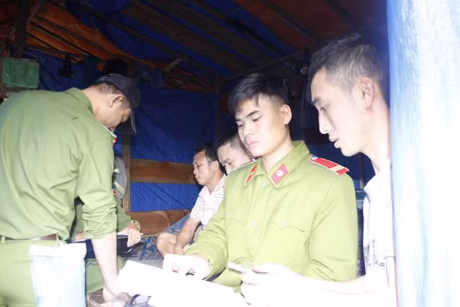 Để tránh yếu tố bất ngờ, bị động, các nhóm thường cắt cử người canh gác dọc đường vào Núi Cao, thậm chí còn cho người theo dõi lực lượng chức năng.