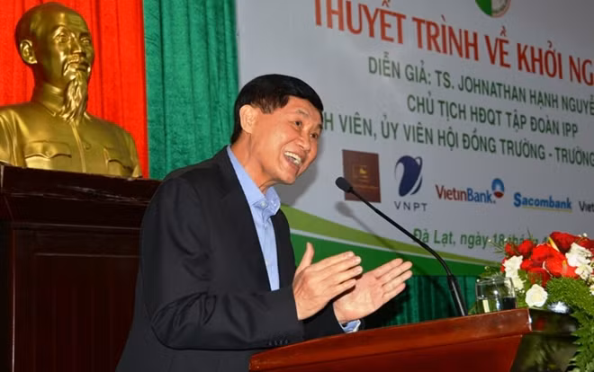 Ông Hạnh Nguyễn bất ngờ thành diễn giả chia sẻ bí kiếp khởi nghiệp và làm giàu