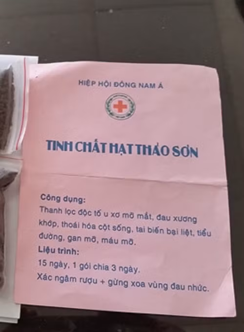 Giới thiệu về "Tinh chất hạt Thảo Sơn"