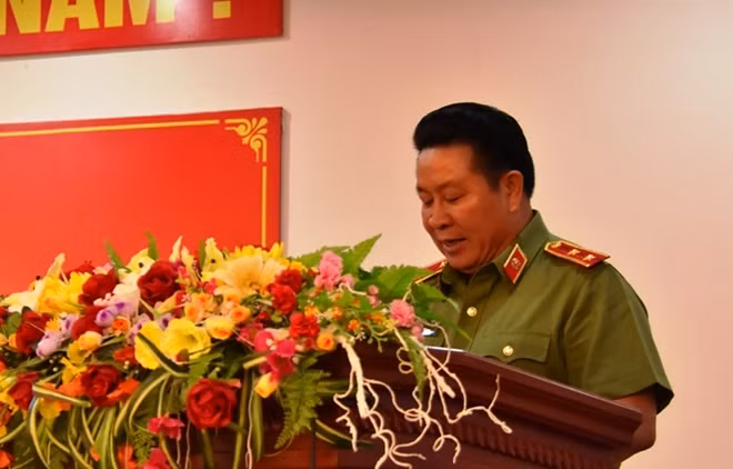 Thứ trưởng Bùi Văn Thành phát biểu tại hội nghị