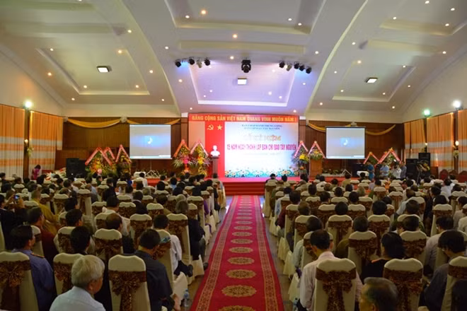 Quang cảnh buổi lễ