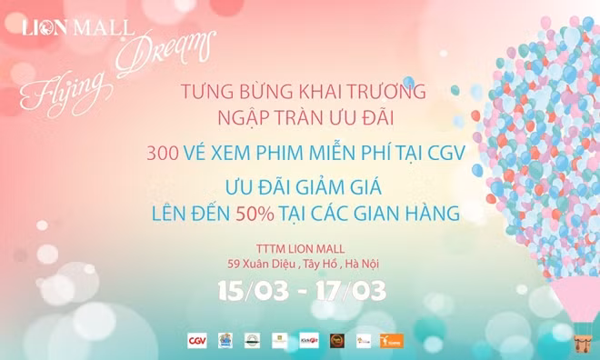 Ngập tràn ưu đãi hấp dẫn trong chuỗi sự kiện khai trương TTTM Lion Mall ảnh 4