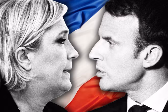 Marine Le Pen - Emmanuel Macron Marine Le Pen - Emmanuel Macron