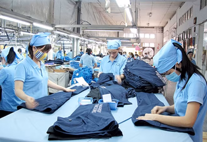 70% phụ liệu của dệt may là nhập khẩu.