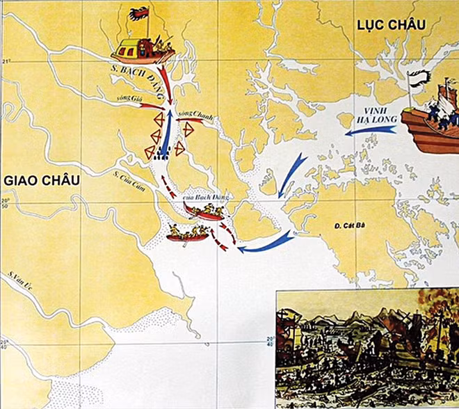 "Trận thắng trên sông Bạch Đằng là cơ sở cho việc khôi phục quốc thống. Những chiến công đời Đinh, Lê, Lý, Trần sau này còn nhờ vào uy danh lẫm liệt ấy để lại. Trận Bạch Đằng vũ công cao cả, vang dội đến nghìn thu, há phải chỉ lẫy lừng ở một thời bấy giờ mà thôi đâu". - Nhà sử học Ngô Thì Sĩ đánh giá- "Trận thắng trên sông Bạch Đằng là cơ sở cho việc khôi phục quốc thống. Những chiến công đời Đinh, Lê, Lý, Trần sau này còn nhờ vào uy danh lẫm liệt ấy để lại. Trận Bạch Đằng vũ công cao cả, vang dội đến nghìn thu, há phải chỉ lẫy lừng ở một thời bấy giờ mà thôi đâu". - Nhà sử học Ngô Thì Sĩ đánh giá-