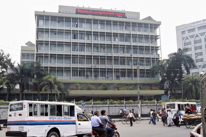 Ngân hàng Trung ương Bangladesh.