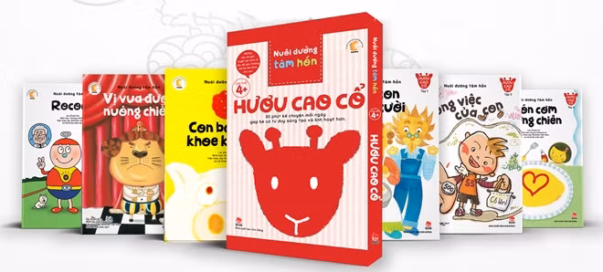 Bộ sách “Hươu cao cổ” thuộc dòng sách Nuôi dưỡng tâm hồn.
