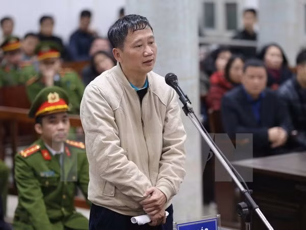 Bị cáo Trịnh Xuân Thanh.