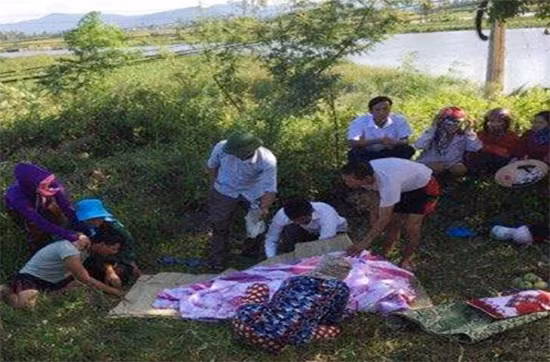 Thi thể cả 3 mẹ con đã được tìm thấy.