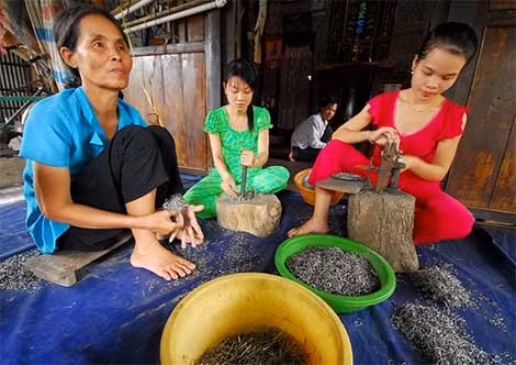 Học viên học nghề ở nông thôn. Ảnh: Vũ Hoàng. Học viên học nghề ở nông thôn. Ảnh: Vũ Hoàng.