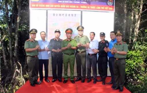 Nhiều hoạt động ý nghĩa của tuổi trẻ Bộ Công an tại đất Mũi Cà Mau