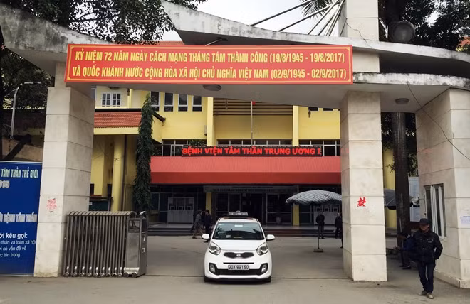 Bệnh viện Tâm thần Trung ương 1.