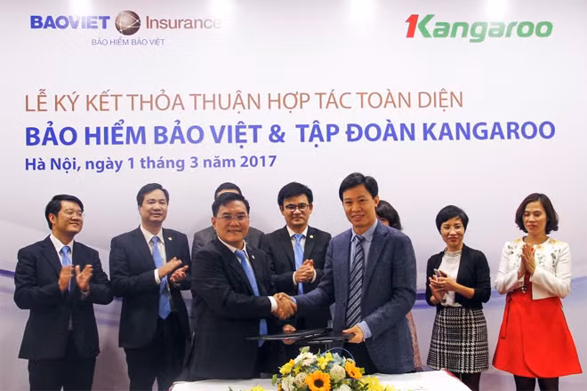 Tổng Công ty Bảo hiểm Bảo Việt và Tập đoàn Kangaroo ký hợp tác toàn diện nhằm tối ưu lợi ích khách hàng.