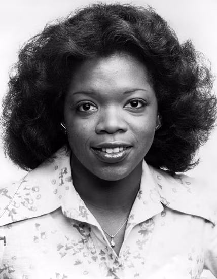 Oprah Winfrey vào năm 1978.