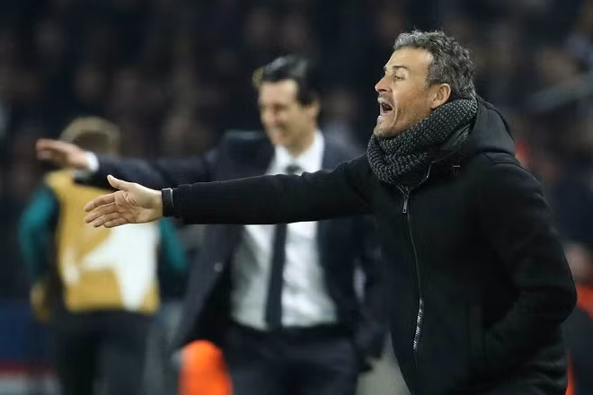 HLV Luis Enrique nhận hết trách nhiệm về mình. Ảnh: H.M.
