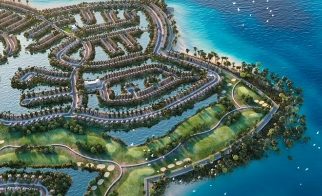 Một phần phối cảnh Khu phức hợp FLC Đồ sơn.