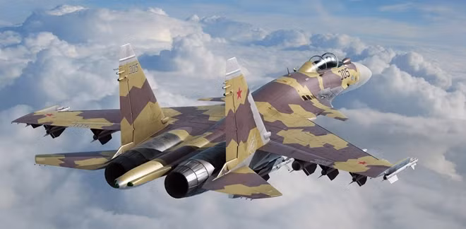 Máy bay chiến đấu Sukhoi 35.