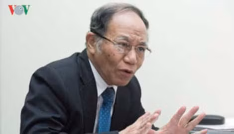 GS Hoàng Chí Bảo, nguyên Ủy viên Hội đồng lý luận Trung ương (ảnh: Vũ Toàn).