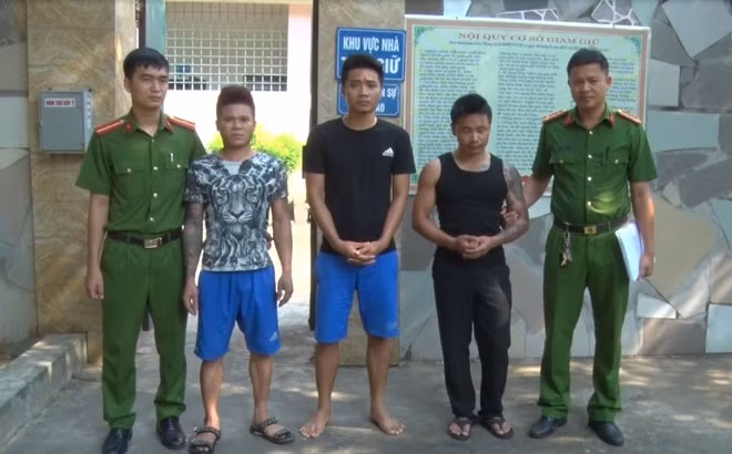 3 đối tượng tại cơ quan điều tra.