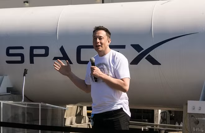 Tỷ phú Mỹ Elon Musk.
