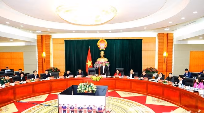 Quang cảnh hội nghị.